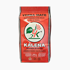 Yerba Mate Kalena Con Palos Sin Tacc X 500 Grs (intensidad Fuerte) 